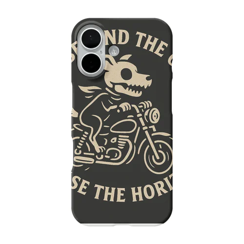 ワンコ骨風道 iPhone Smartphone Case