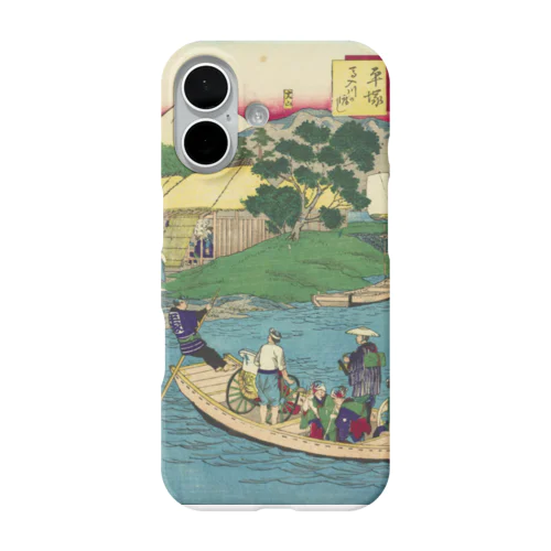 浮世絵Tシャツ「改正五十三次」 / Tokaido 53 Stations: Vintage Ukiyo-e Tee iPhone Smartphone Case