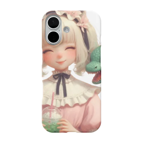 猫娘とドラゴン iPhone Smartphone Case