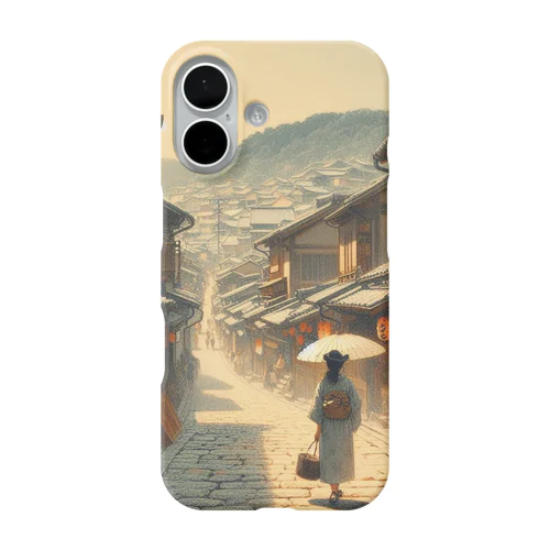 スマホケース　涼しい夏4 iPhone Smartphone Case