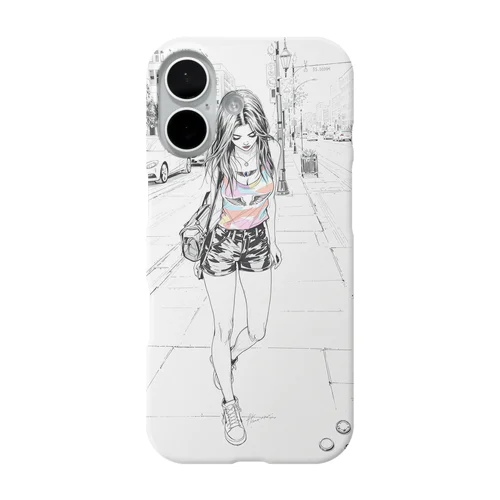 隠れた宝石を探す人 iPhone Smartphone Case
