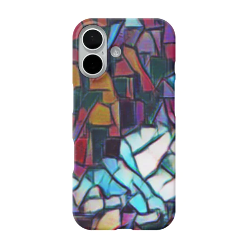 タイル アート iPhone Smartphone Case
