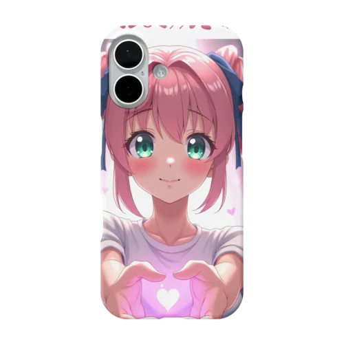 わたしをぎゅ～してくれるTシャツ iPhone Smartphone Case