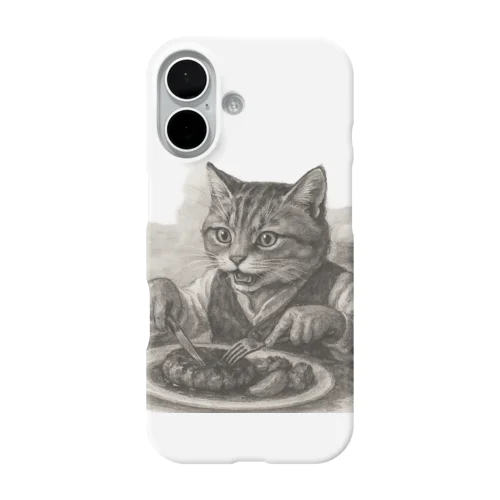 老舗洋食屋-墨のしらべ- iPhone Smartphone Case