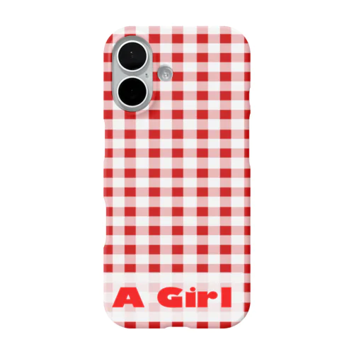 A Girl iPhone Smartphone Case