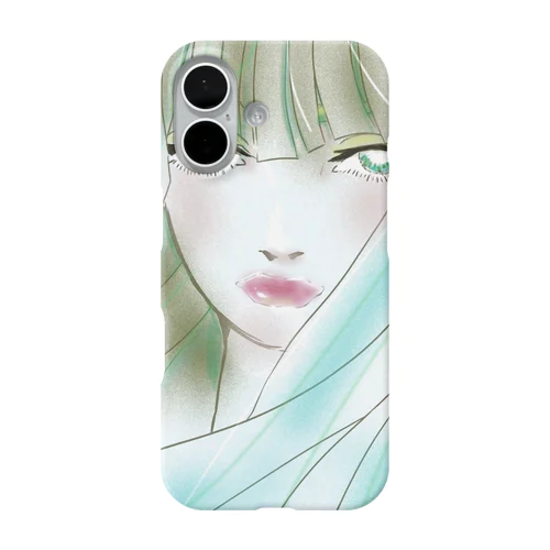 雨、君を見据える。 iPhone Smartphone Case