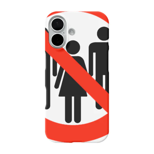 群れるはブレる iPhone Smartphone Case