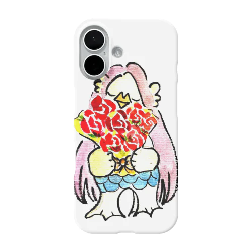 悪霊退散！！アマビエさん。 iPhone Smartphone Case