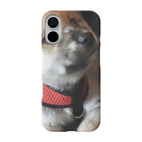 上目遣いまるちゃん iPhone Smartphone Case