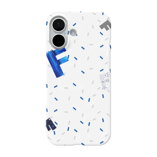 総柄 F スマホケース iPhone Smartphone Case