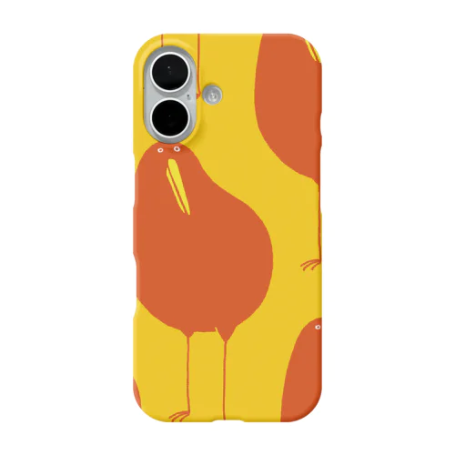 キーウィ オレンジ iPhone Smartphone Case
