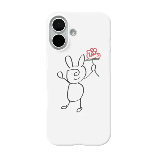 どう見てもうさぎ iPhone Smartphone Case