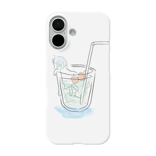 めろんそーだ iPhone Smartphone Case