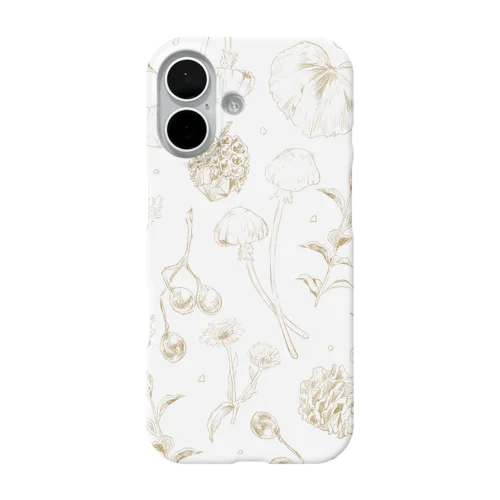 散歩道の宝物【Gold】 iPhone Smartphone Case