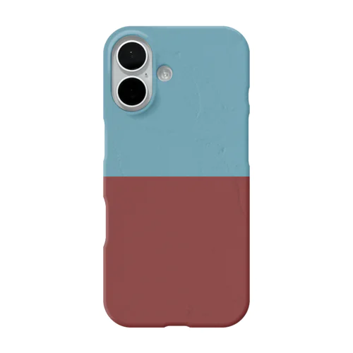 あかとあおのかべ。 iPhone Smartphone Case