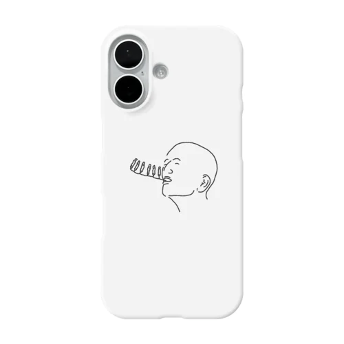 空也上人ホワイト iPhone Smartphone Case