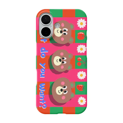 What do you want？ iPhone Smartphone Case