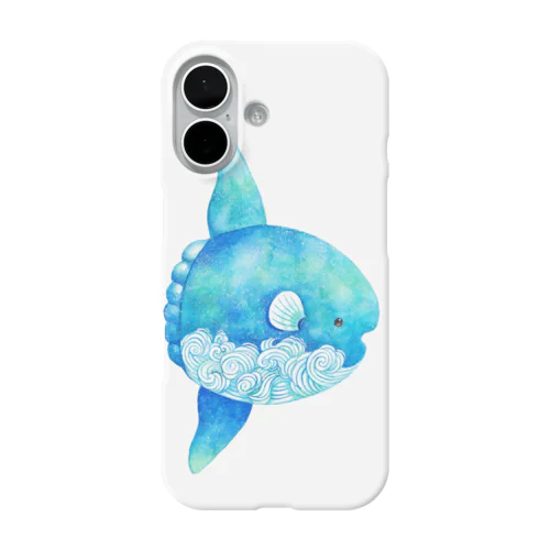 波波マンボウ iPhone Smartphone Case