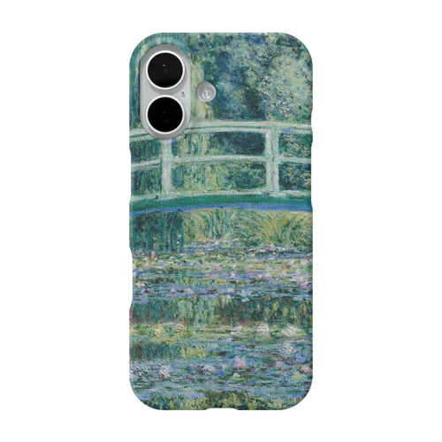 睡蓮の池と日本の橋 クロードモネ iPhone Smartphone Case