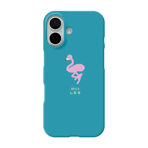 脚が絡まっちゃったフラミンゴ iPhone Smartphone Case