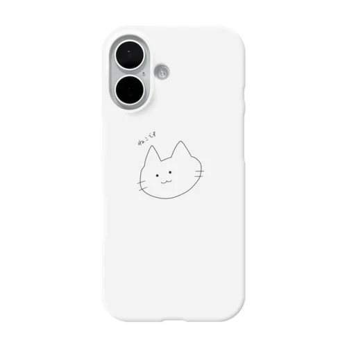 ゆるいネコ iPhone Smartphone Case