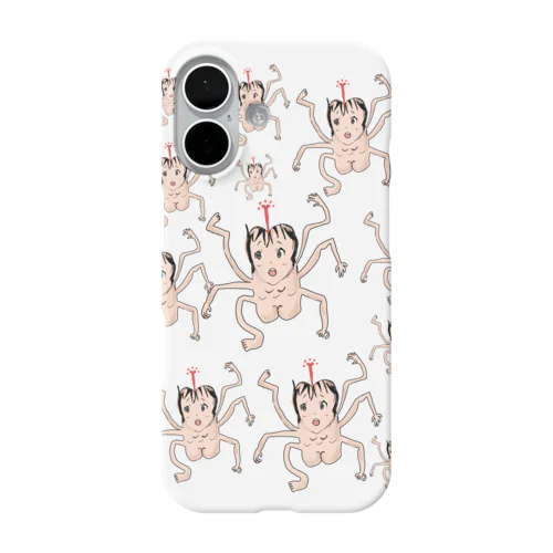 尻肌虫シリーズ iPhone Smartphone Case