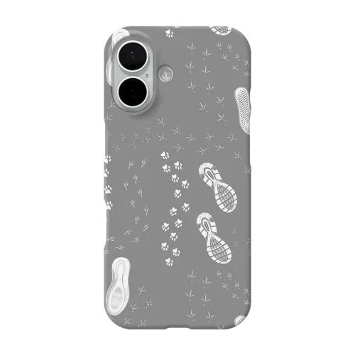 POPOPOP - 足跡 iPhone Smartphone Case