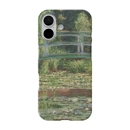 クロード・モネ　『睡蓮の池と日本の橋』 絵画ペイント iPhone Smartphone Case