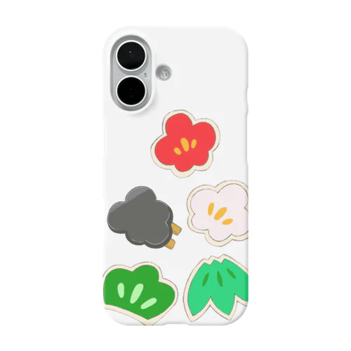 松竹梅　丑年 iPhone Smartphone Case