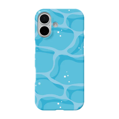 海の模様 iPhone Smartphone Case