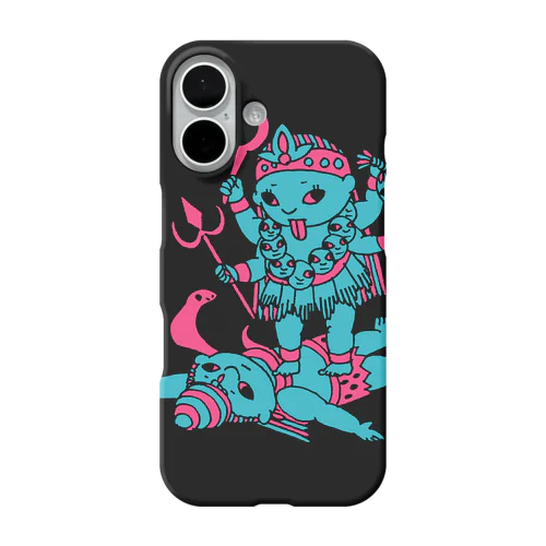 開運！？インドの神様「カーリー」スマホケース iPhone Smartphone Case