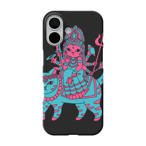 開運！？インドの神様「ドゥルガー」スマホケース iPhone Smartphone Case