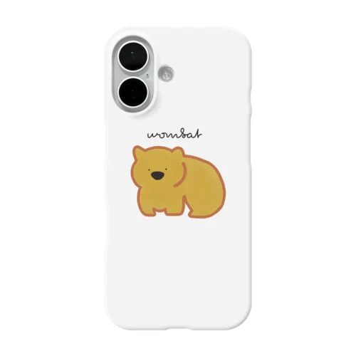 ウォンバット iPhone Smartphone Case