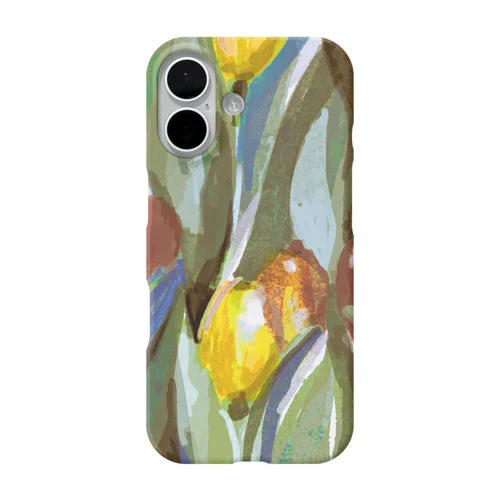 夜中のチューリップ iPhone Smartphone Case