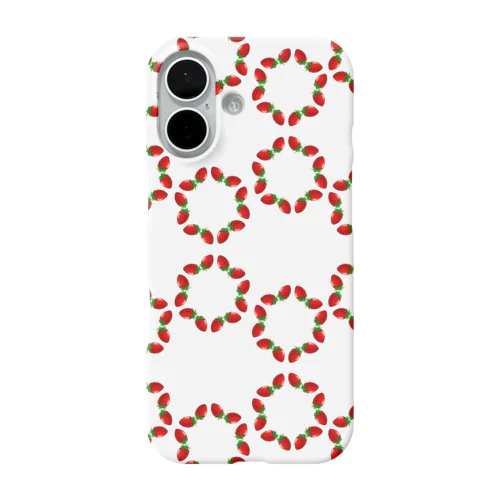 STRAWBERRY CIRCLE iPhone Smartphone Case