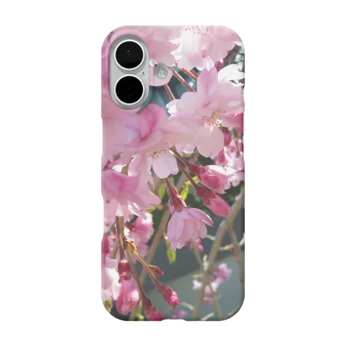 枝垂れ桜 iPhone Smartphone Case