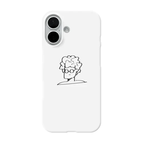 パーマめがね iPhone Smartphone Case