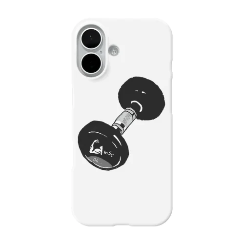 ダンベルmuscle Oh... iPhone Smartphone Case