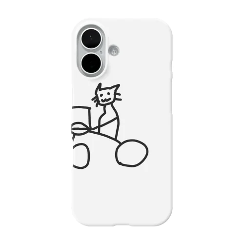 ママチャリネコ iPhone Smartphone Case