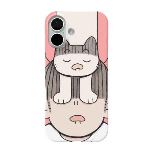 飼い主ふみふみねこ iPhone Smartphone Case