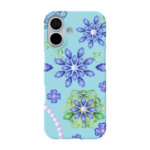-群青の華-Vol.1 iPhone Smartphone Case
