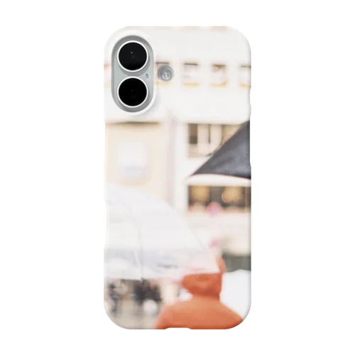 雨の日の池袋 iPhone Smartphone Case