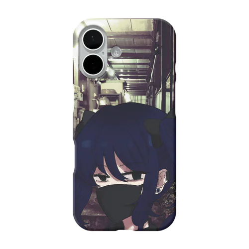 ガンつけ美少女/実家付き iPhone Smartphone Case
