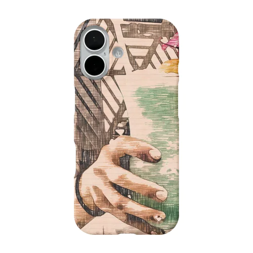 ジュースとおてて iPhone Smartphone Case