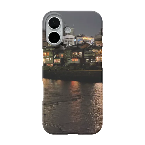 祇園の夜 iPhone Smartphone Case