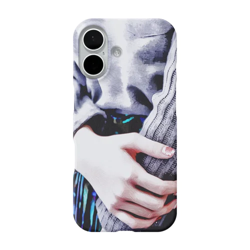 待ってるおてて iPhone Smartphone Case