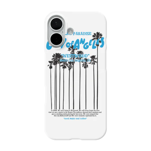 PALMS PARADISE-BLK iPhone Smartphone Case
