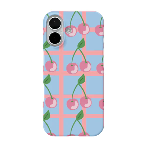 さくらんぼスマホケース iPhone Smartphone Case