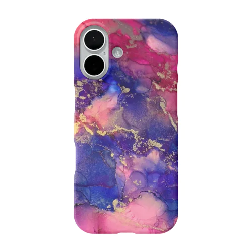 Alcohol ink Art Design Session. iPhone Smartphone Case