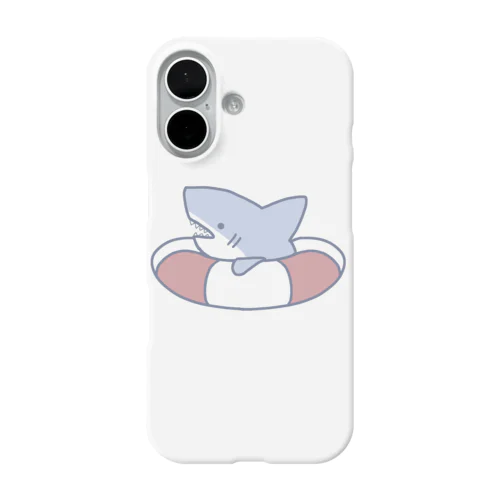 かなづちサメさん iPhone Smartphone Case